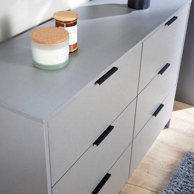 Phoenix 6 Drawer Chest Bedroom Storage Unit