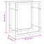 Catoria 50cm W Metal Log Rack