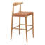 Tabouret de bar Bandani brun clair-125402668