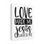 Jesus Saved Me - Wrapped Canvas Print-507568443