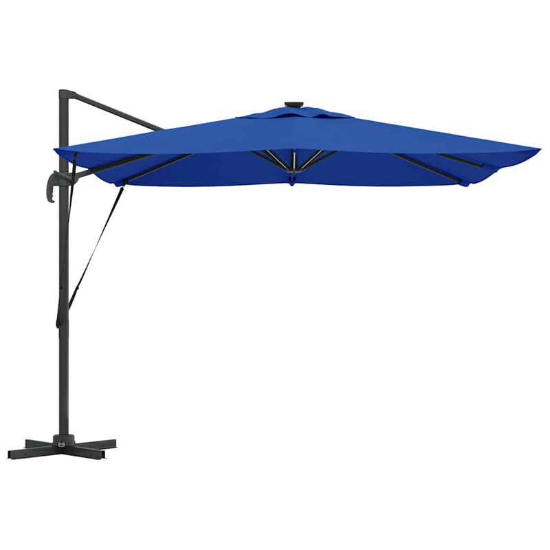Cantilever Parasol, 270cm H x 285cm W x 285cm D, Blue