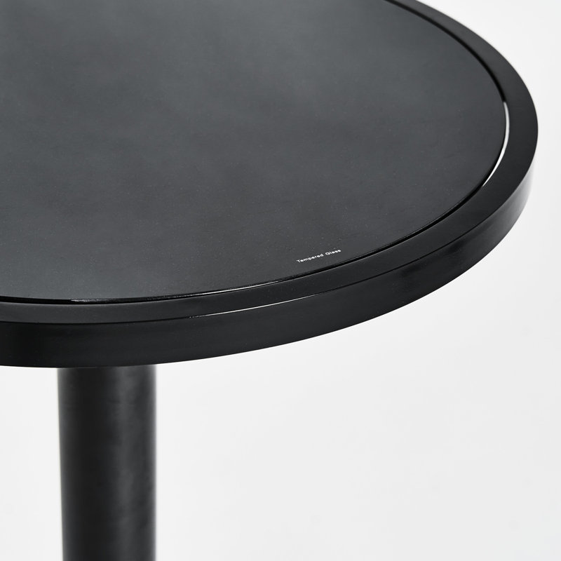 Arzona Round Metal Top Dining Table