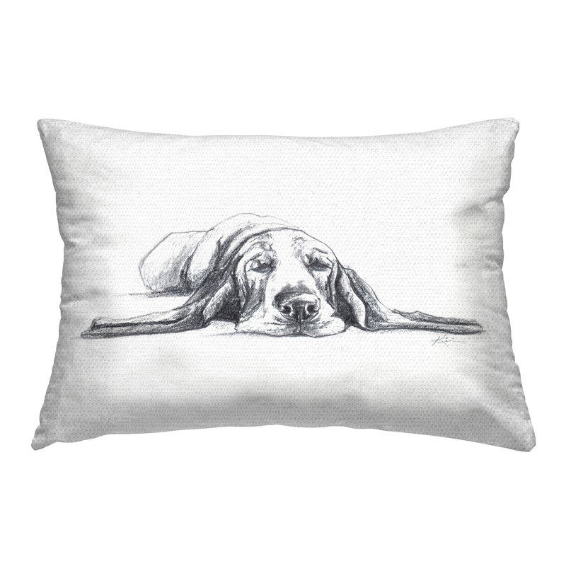Coussin d'extérieur imprimé Stupell Industries