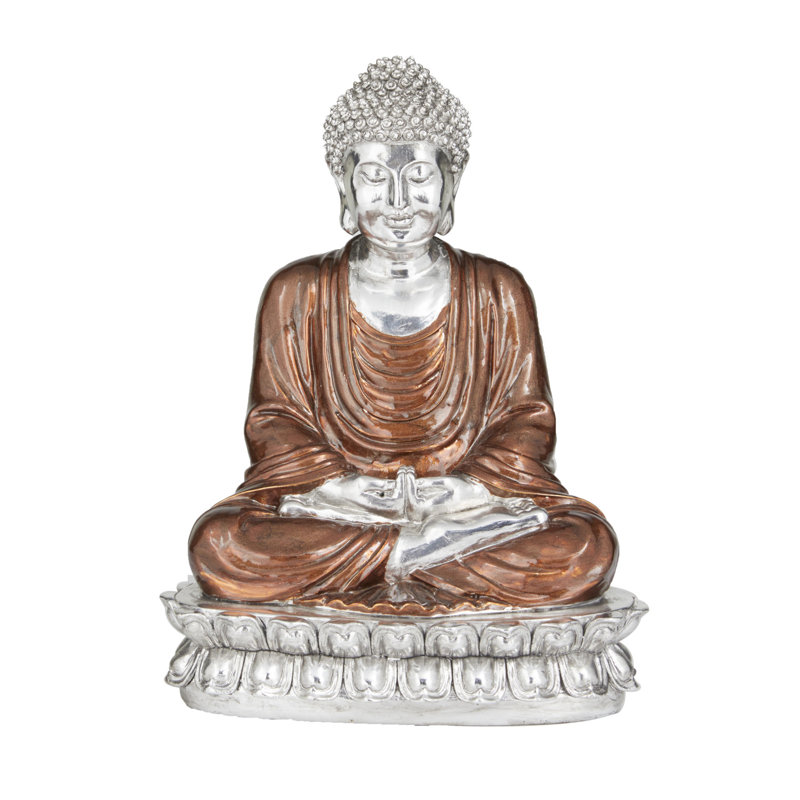 Ekstrom Religious & Spiritual Figurines & Sculptures, Bronze, 12.3" H x 9.15" W x 7.25" D