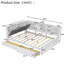 Lit plateforme tapissier multifonctionnel avec tablettes et 2 tiroirs-1782803116-1782803117