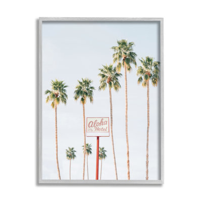 " Aloha Hotel With Palm Trees " by Sisi And Seb