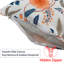 Ensemble de 2 coussins décoratifs d'extérieur, imperméables et résistants à la décoloration, avec coussin caché-133140060