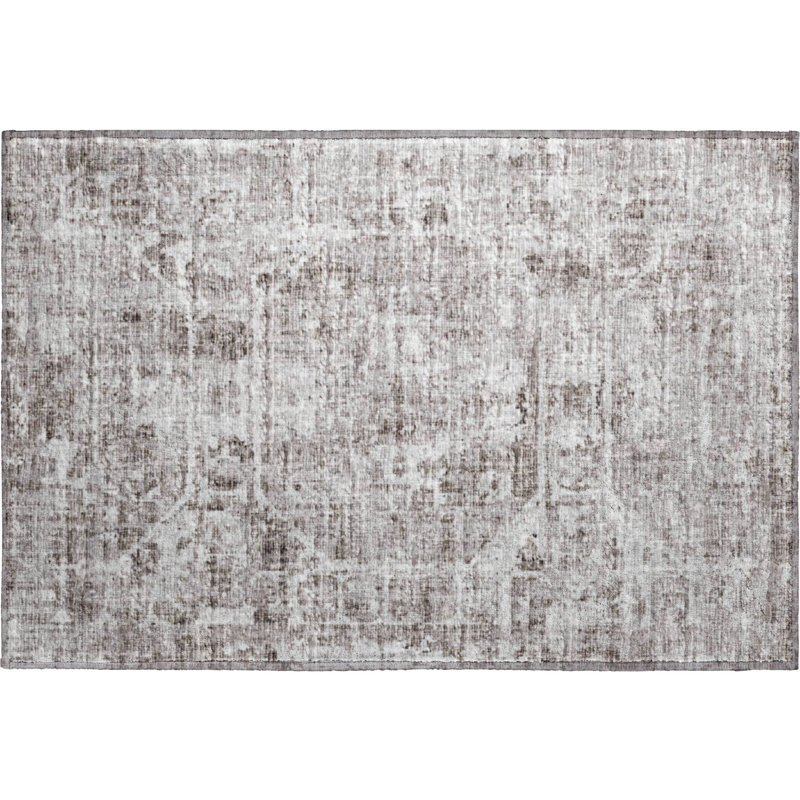 Tapis moka lavable de qualité supérieure 1 pi 8 po x 2 pi 6 po Kelsa AMF41, Rectangle 1 pi 8 po x 2 pi 6 po
