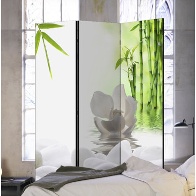 Mamora Solid Wood Folding Room Divider