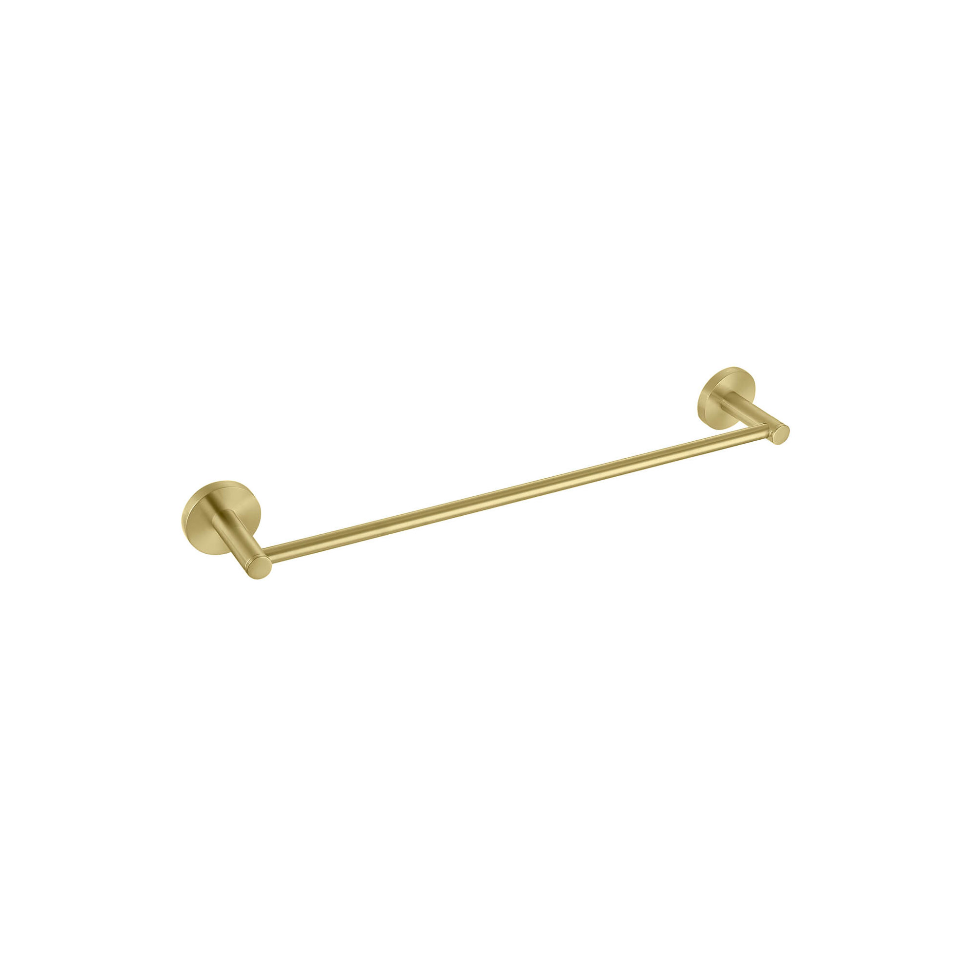 Wall Mounted Towel Bar, Brushed Gold, 2.13" H x 19.81" W x 2.88" D