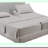 AdjustaFit Twin XL Split Sheet Set - Light Grey Solid - 2 Fitted Sheets for Adjustable Beds - Soft, Breathable, Wrinkle-Resistant - Deep Pocket