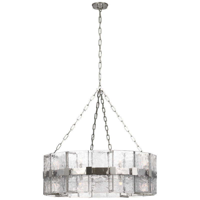 Solera 16 - Light Solid Brass Chandelier by Suzanne Kasler