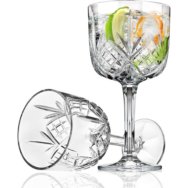 Godinger Dublin Set of 4 12oz All Purpose Glasses - Clear