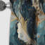 Beige Cosmic Marble Elegant Whirls - rideau occultant en marbre marbré abstrait - 1 panneaux-107539220