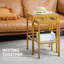 Tables gigognes en verre Homcom