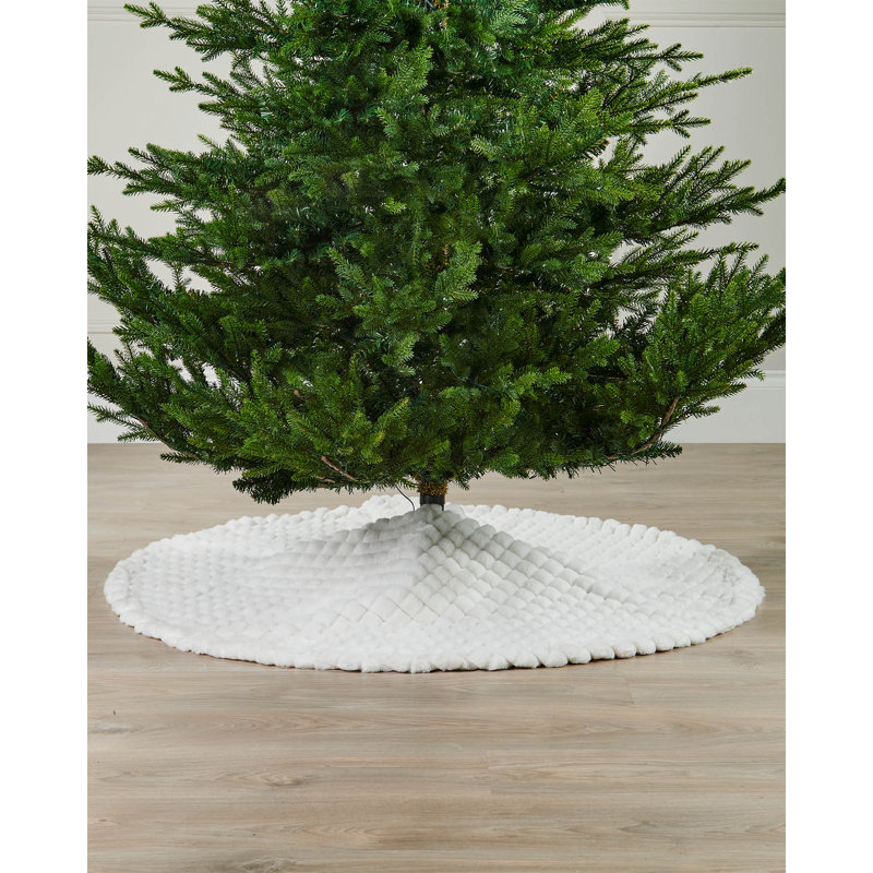 Faux Fur Tree Skirt