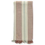 Green Newport Stripe Turkish Cotton Towel