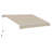 Outsunny Retractable Awning, Patio Awning Sunshade Shelter with Manual Crank Handle, 280gsm UV Resistant Fabric and Aluminum Frame for Deck, Balcony, Yard-117184914-117184939