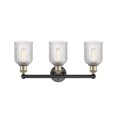 Abat-jour de salle de bain 3 lumières Edison Northgate