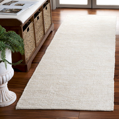 Jhalae Handtufted Recycled Cotton & Viscose Rug in Ivory
