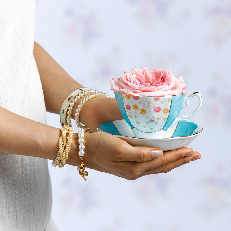 100 Years of Royal Albert 1930 3 Piece Bone China Teacup Set