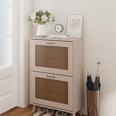 Étagère à chaussures à 2 niveaux pour vestibule - Organisateur de rangement pour chaussures stable et spacieux, conception facile d'accès, pouvant contenir jusqu'à 12 paires