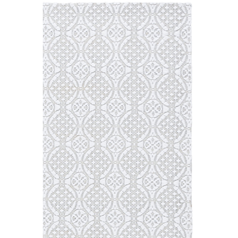 Marbella 331 Hand Woven Performance Geometric Rug, Square 6'