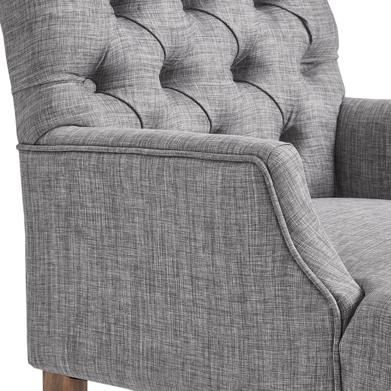 Fauteuil Kondo, Lin gris