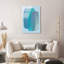 Teal Gradients Print by Oliver Gal-939223456-940437121