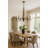 Dinner at Chandelier - Heritage Bronze - 38"W x 36"H
