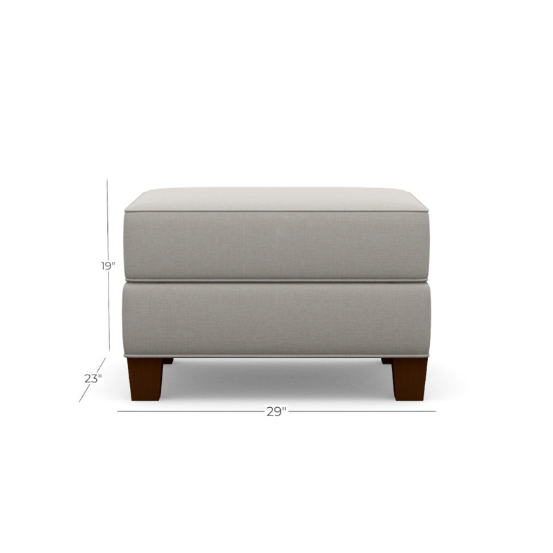 Tousley Ottoman, Perky 855437, Sierra