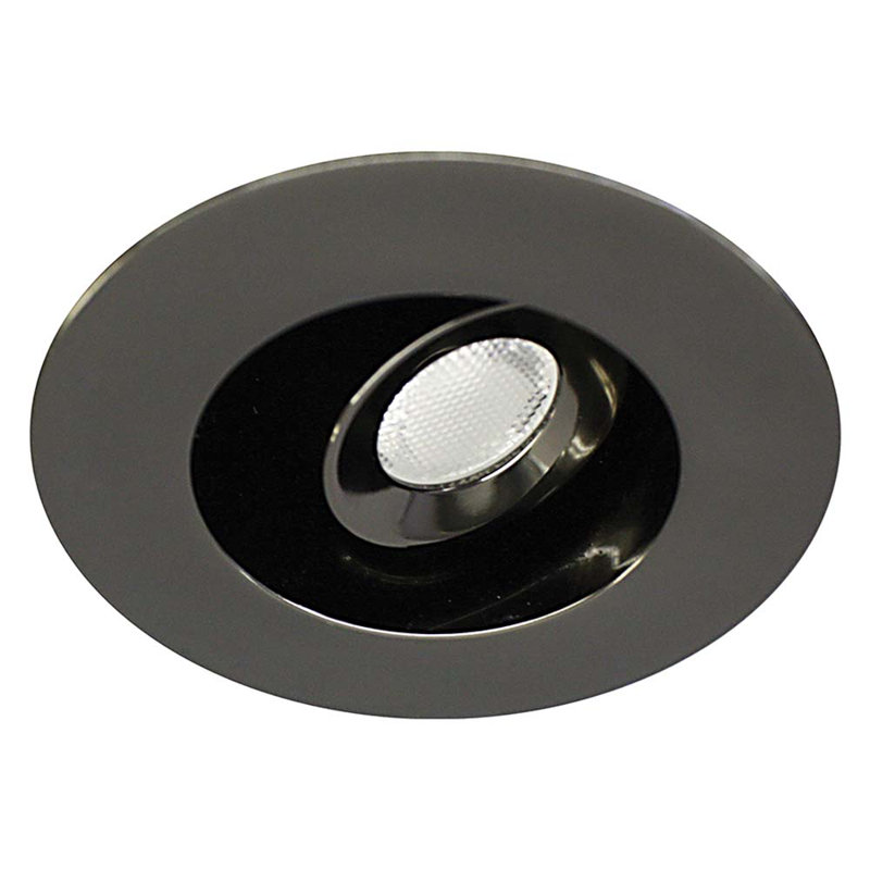 Garniture encastrée LEDme®, Métal industriel, Blanc froid