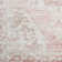 Amora Oriental Pink/White Area Rug