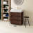 Romen 29.9 " W Freestanding Standard 1 Single Vanity Bathroom Vanity With Quartz Top-1177022009-1177022008