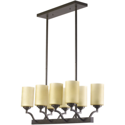 Feickert 8 - Light Kitchen Island Pendant