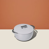 Caraway 6.5Qt Enameled Cast Iron Dutch Oven W/ Flat Lid