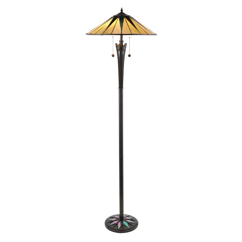 Sylvan 156cm Black Traditional Floor Lamp