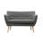 Mcdorman Upholstered 52.17'' Loveseat-867504337
