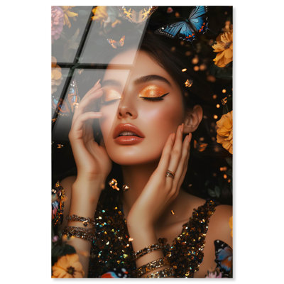 Dreaming of Butterflies and Whimsy II Acrylic Print Fashion Wall Decor by Art Remedy