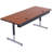 Rectangle Height Adjustable Training Table with Cable Management-11172807