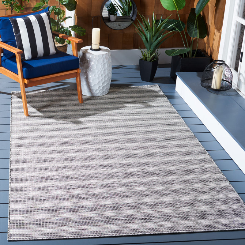 Jennarae Performance Indoor/Outdoor Area Rug, Rectangle 6'5" x 9'6"