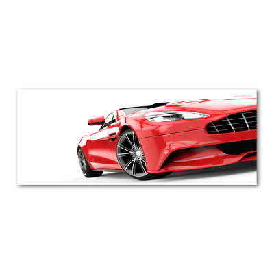 Sports Car - Wrapped Canvas Print