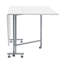 Table de bricolage pliable 58,75 po x 36,5 po avec roulettes