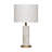 Sentu 1-Light Table Lamp - French Gold/Alabaster-1645616051