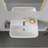 Duravit DuraStyle Ceramic 26" Wall Mount Bathroom Sink with Overflow