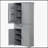 Versatile Bathroom Cabinet With Multiple Compartments And Adjustable Shelf For Optimal Storage-1009390947