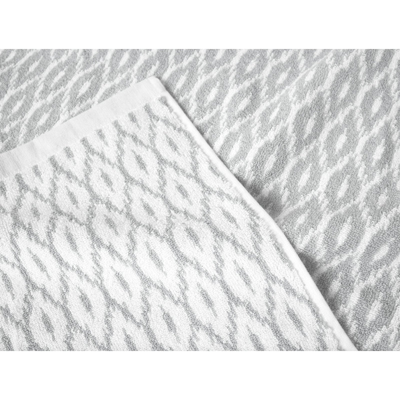 Stinson Organic Hand Towel 20"X30" , Alpine White/Seal