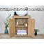Craddock 650mm Single Bathroom Vanity with Vessel Ceramic Basin-981731997