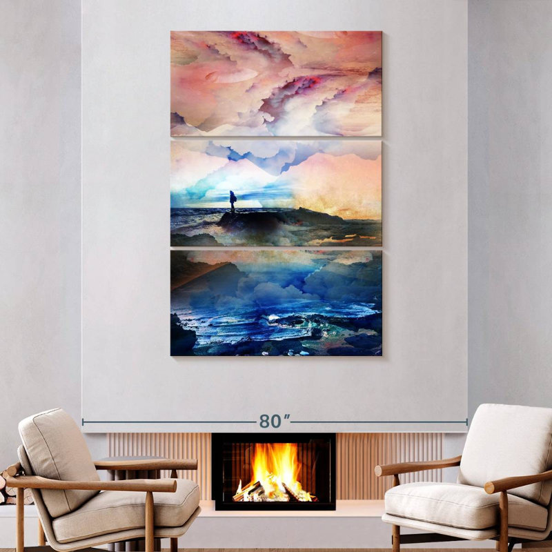 Avery I Dream Deep, 74" H x 48" W