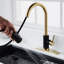 Pull Down Spray Single Lever Kitchen Tap-366610967